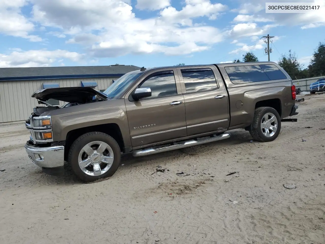 3GCPCSEC8EG221417 2014 Chevrolet Silverado C1500 Ltz