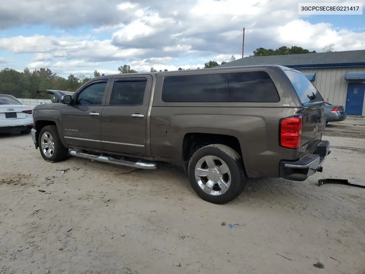 3GCPCSEC8EG221417 2014 Chevrolet Silverado C1500 Ltz