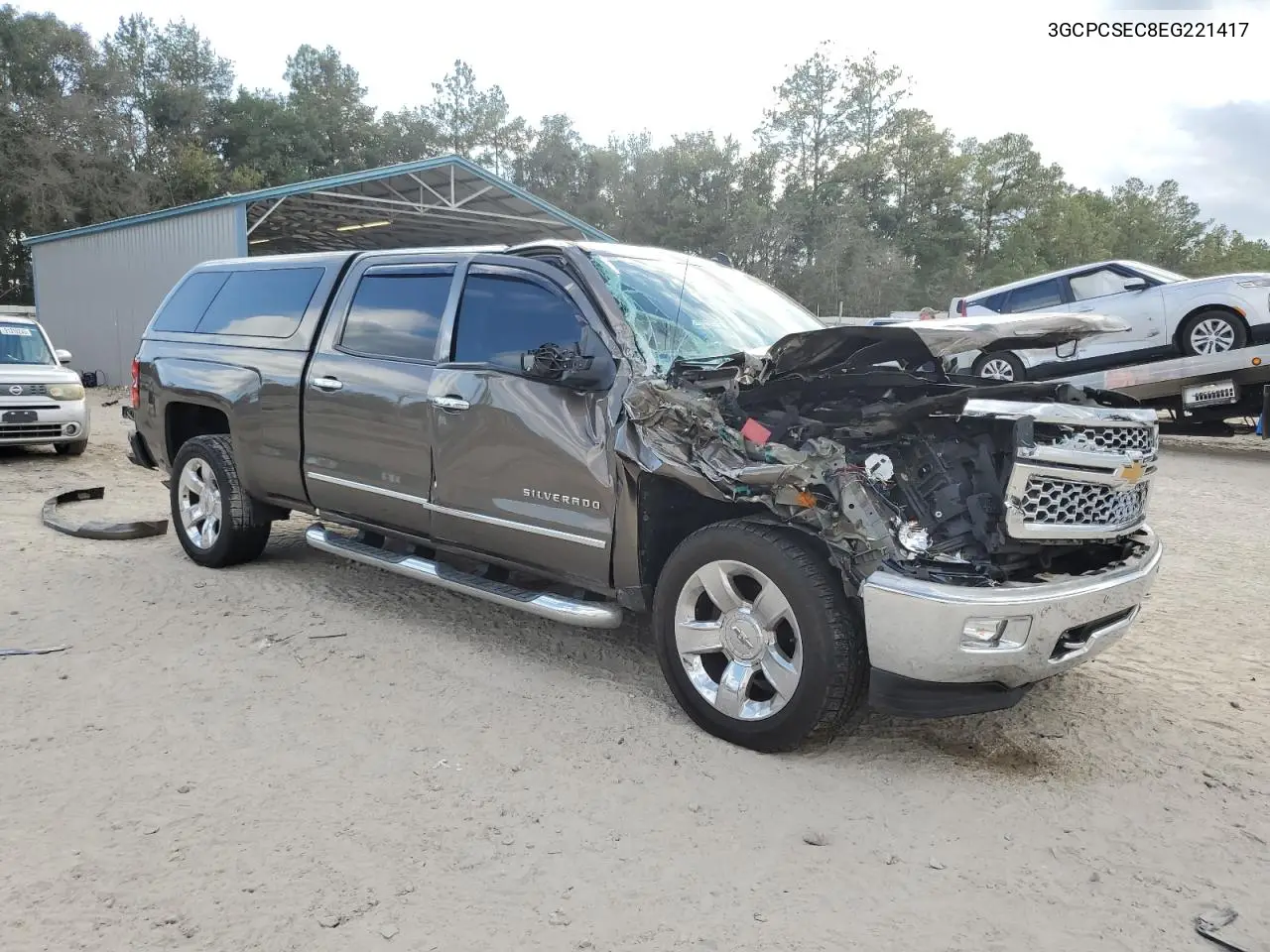 3GCPCSEC8EG221417 2014 Chevrolet Silverado C1500 Ltz
