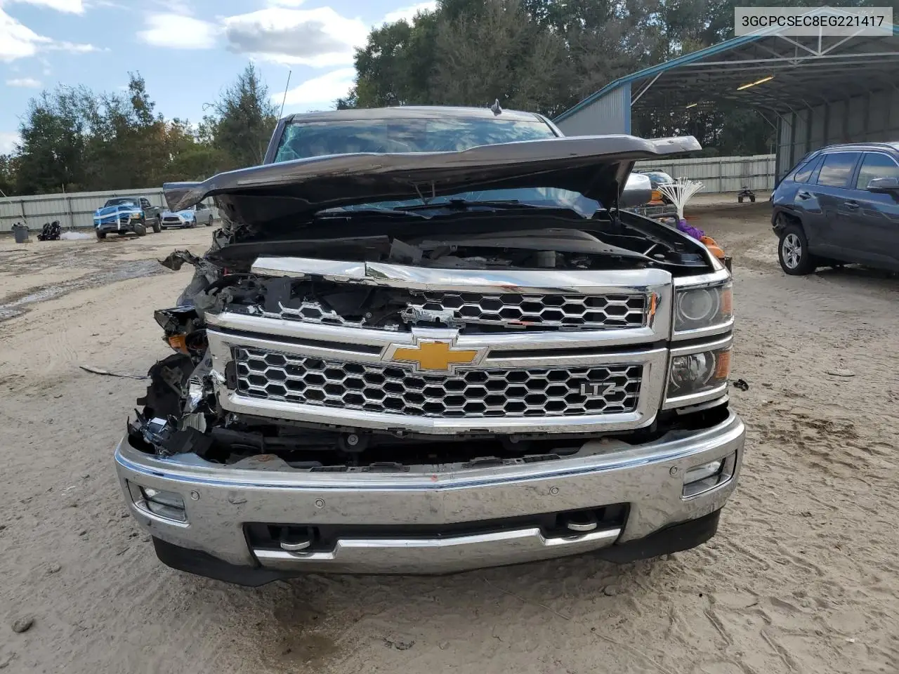 3GCPCSEC8EG221417 2014 Chevrolet Silverado C1500 Ltz