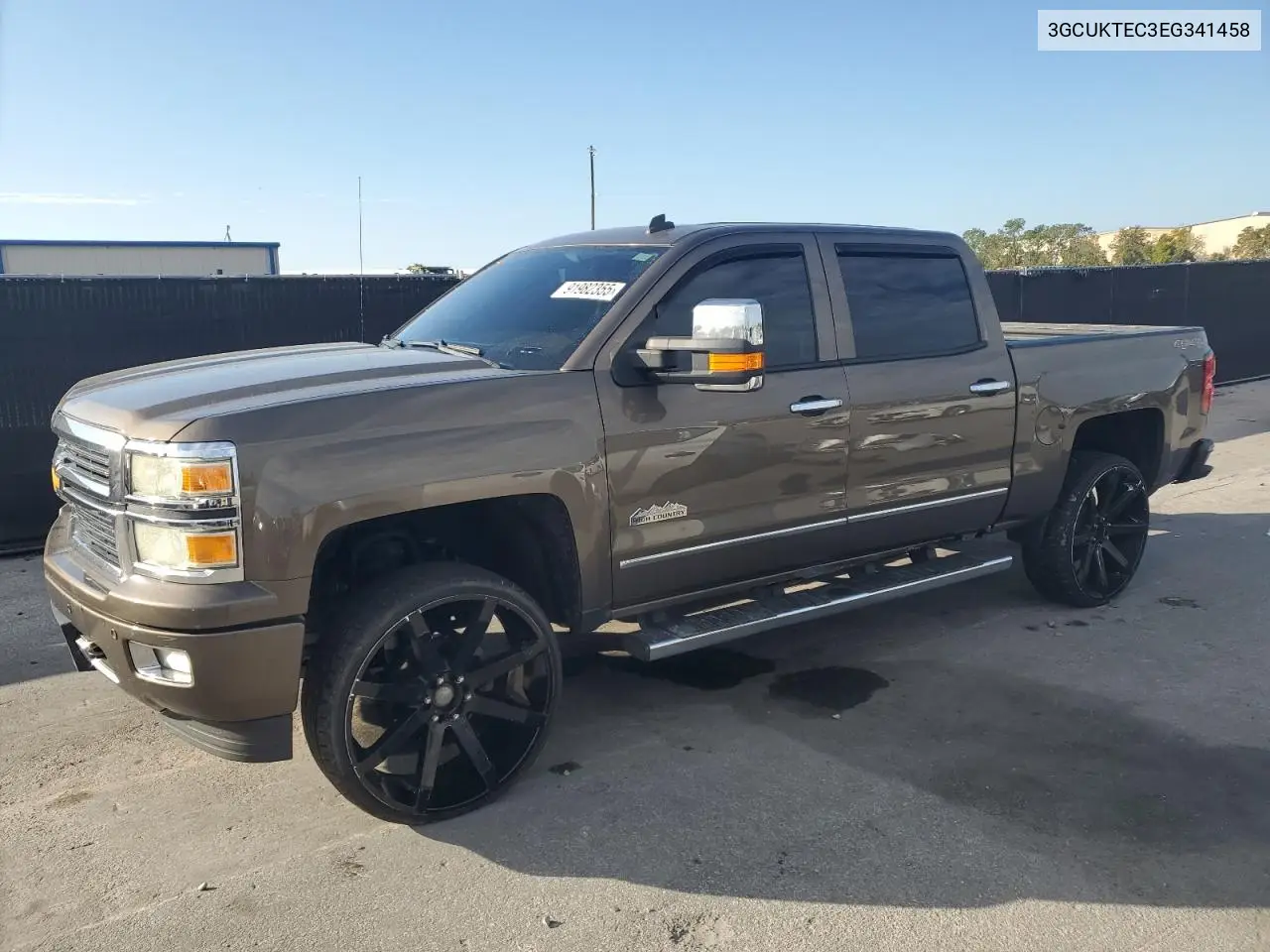 3GCUKTEC3EG341458 2014 Chevrolet Silverado K1500 High Country