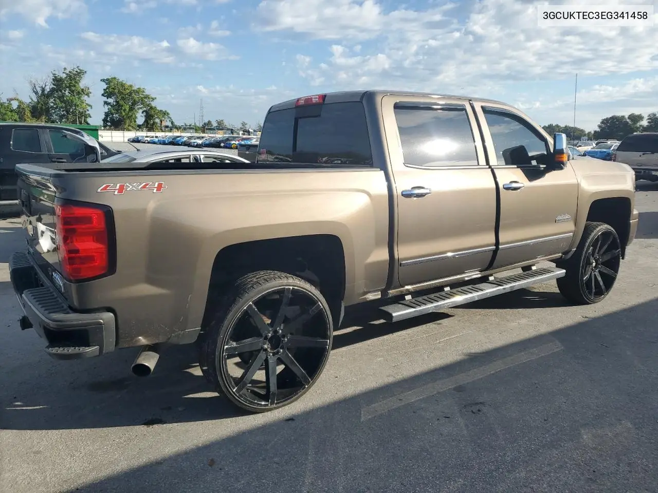3GCUKTEC3EG341458 2014 Chevrolet Silverado K1500 High Country