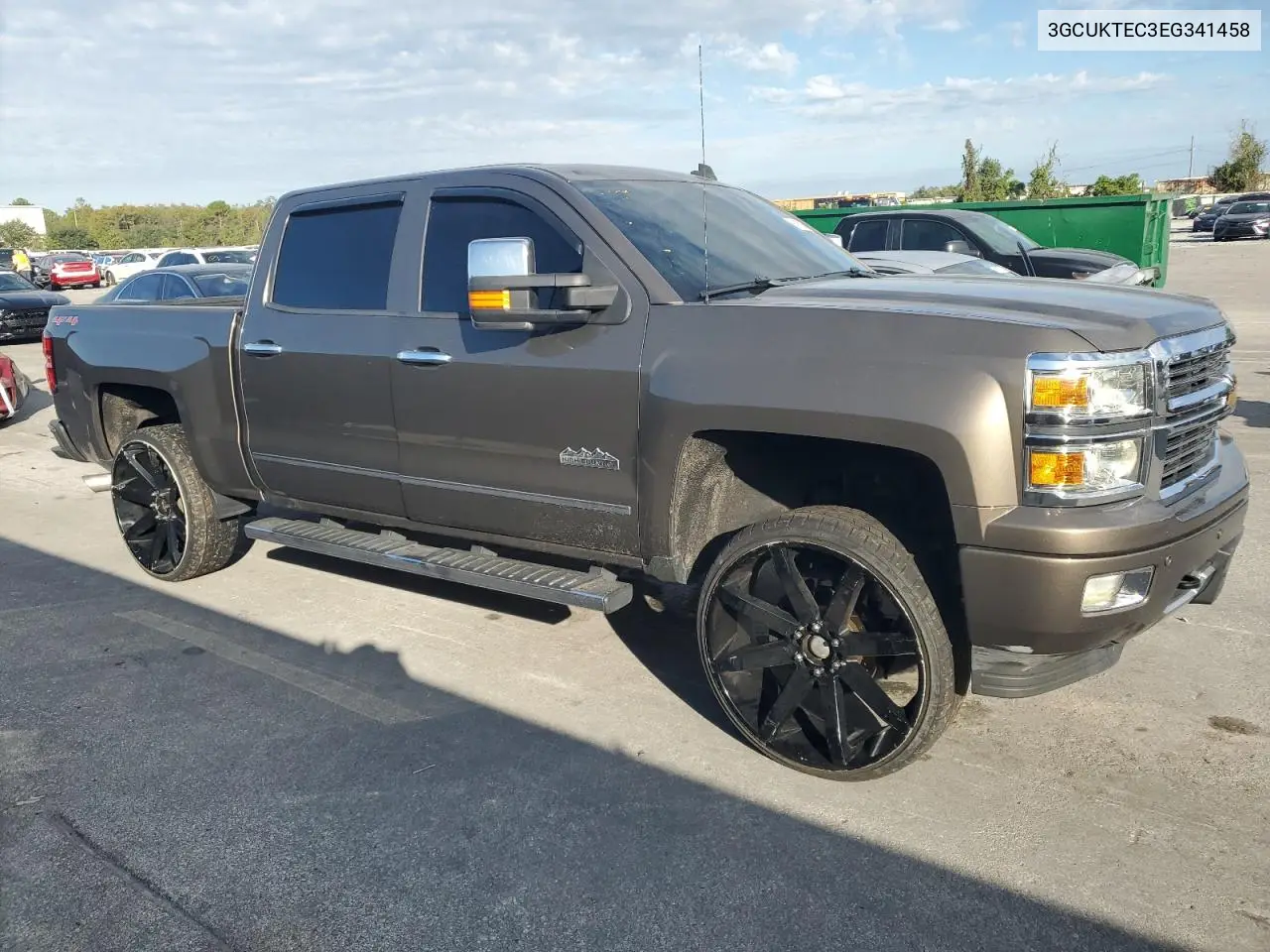 3GCUKTEC3EG341458 2014 Chevrolet Silverado K1500 High Country