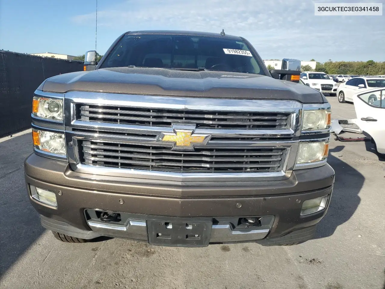 3GCUKTEC3EG341458 2014 Chevrolet Silverado K1500 High Country