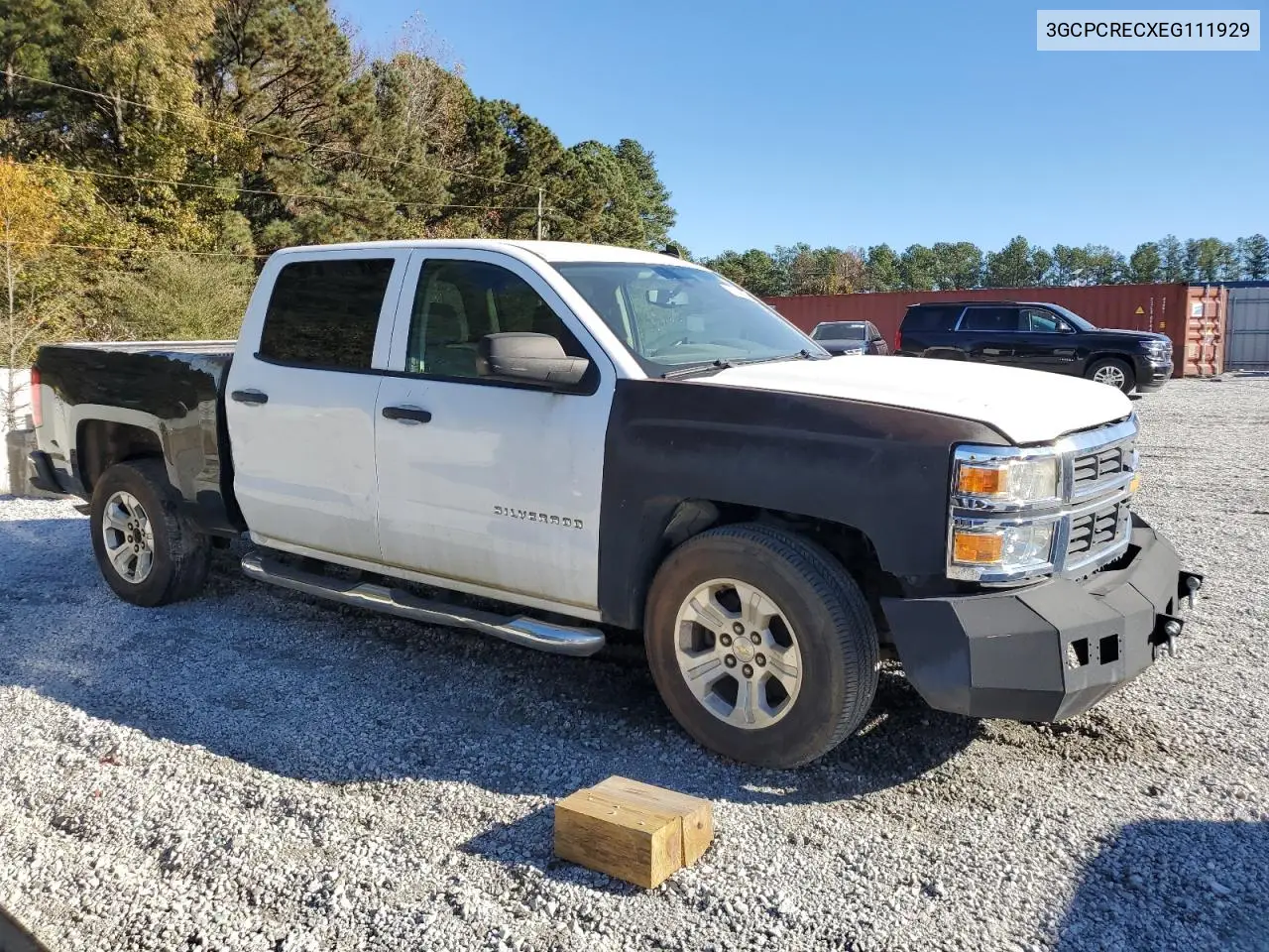3GCPCRECXEG111929 2014 Chevrolet Silverado C1500 Lt