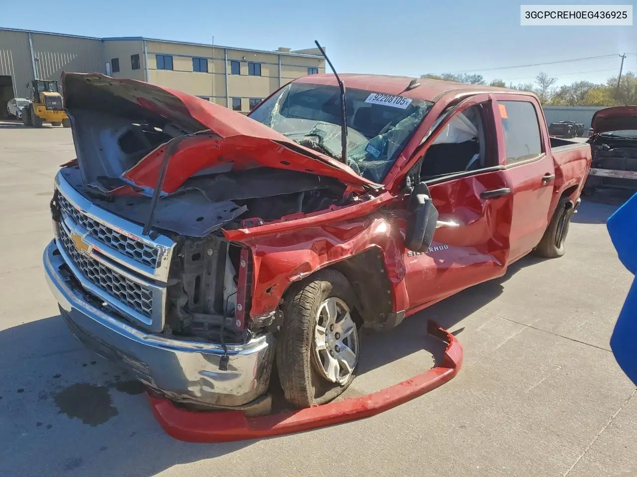 3GCPCREH0EG436925 2014 Chevrolet Silverado C1500 Lt