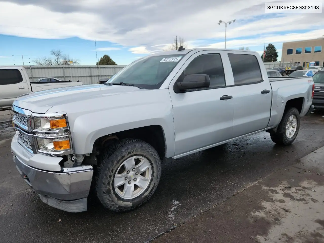 3GCUKREC8EG303193 2014 Chevrolet Silverado K1500 Lt