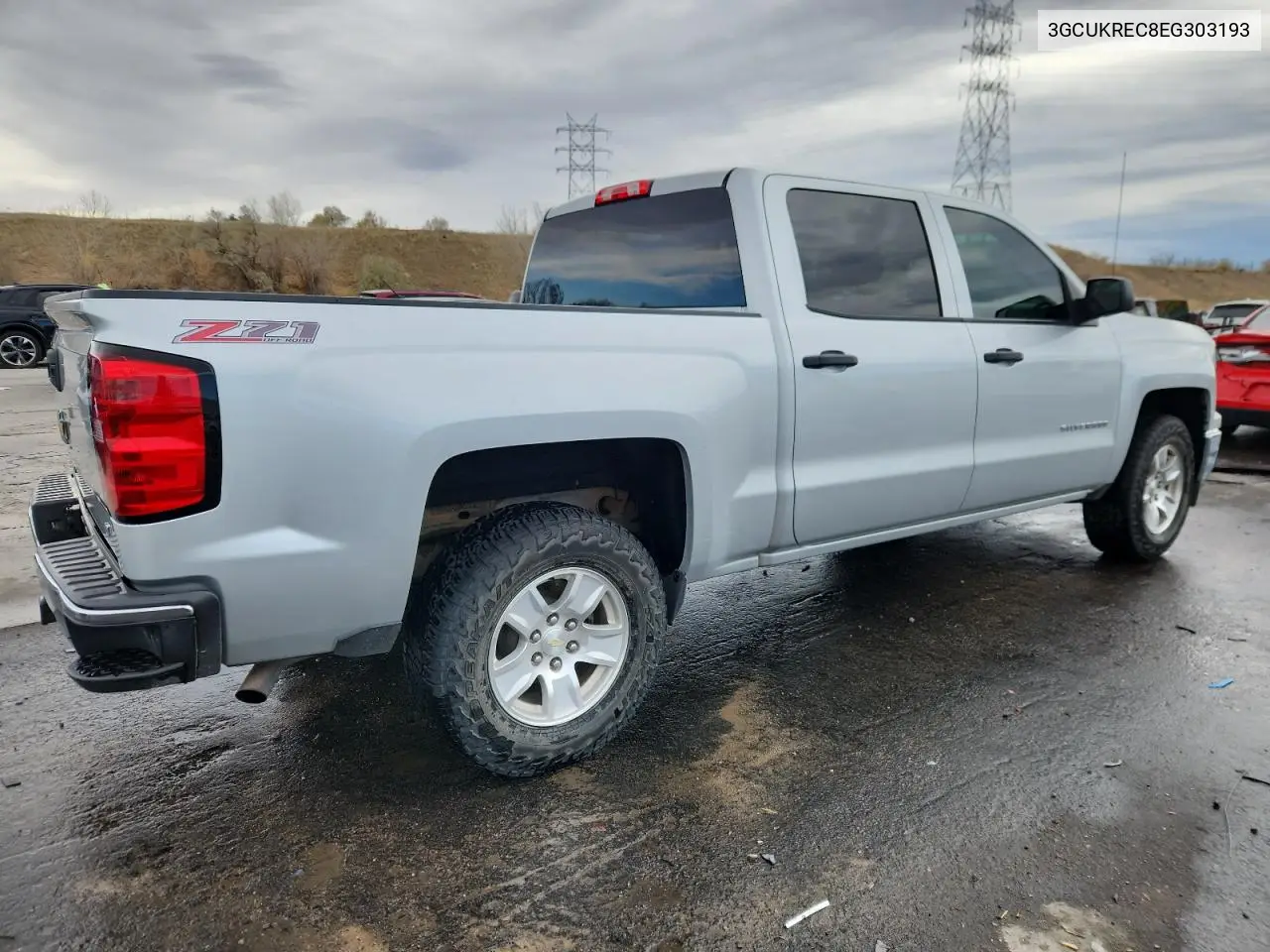 3GCUKREC8EG303193 2014 Chevrolet Silverado K1500 Lt