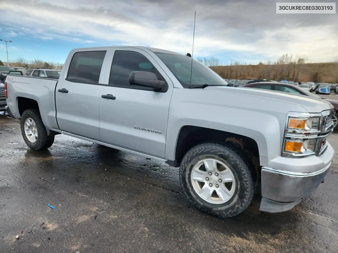 3GCUKREC8EG303193 2014 Chevrolet Silverado K1500 Lt