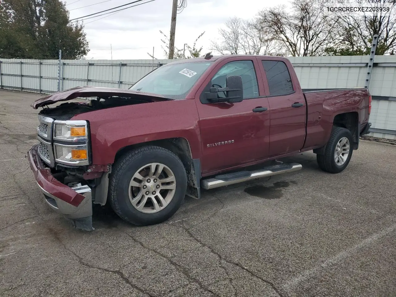 1GCRCRECXEZ203938 2014 Chevrolet Silverado C1500 Lt