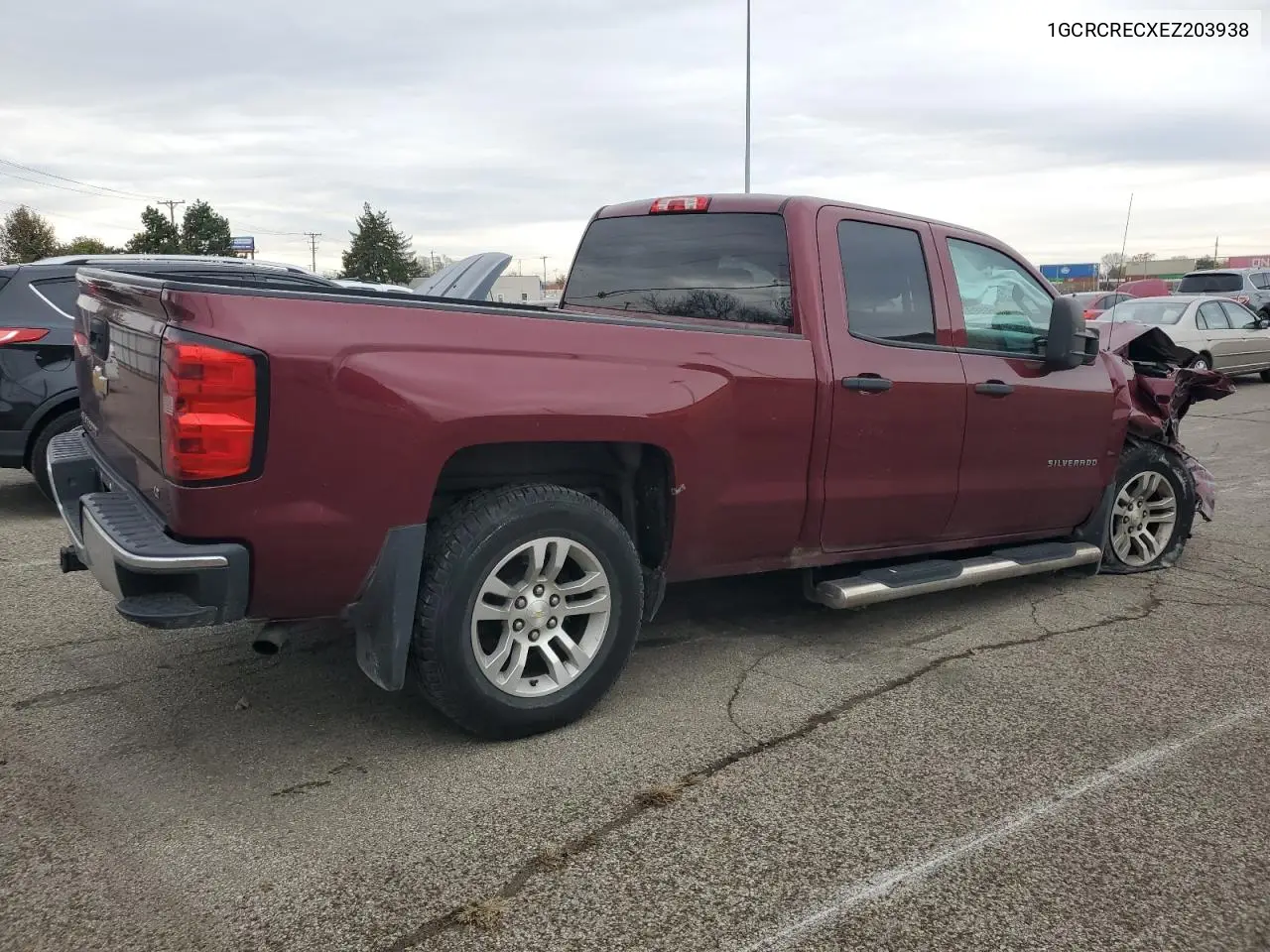 1GCRCRECXEZ203938 2014 Chevrolet Silverado C1500 Lt