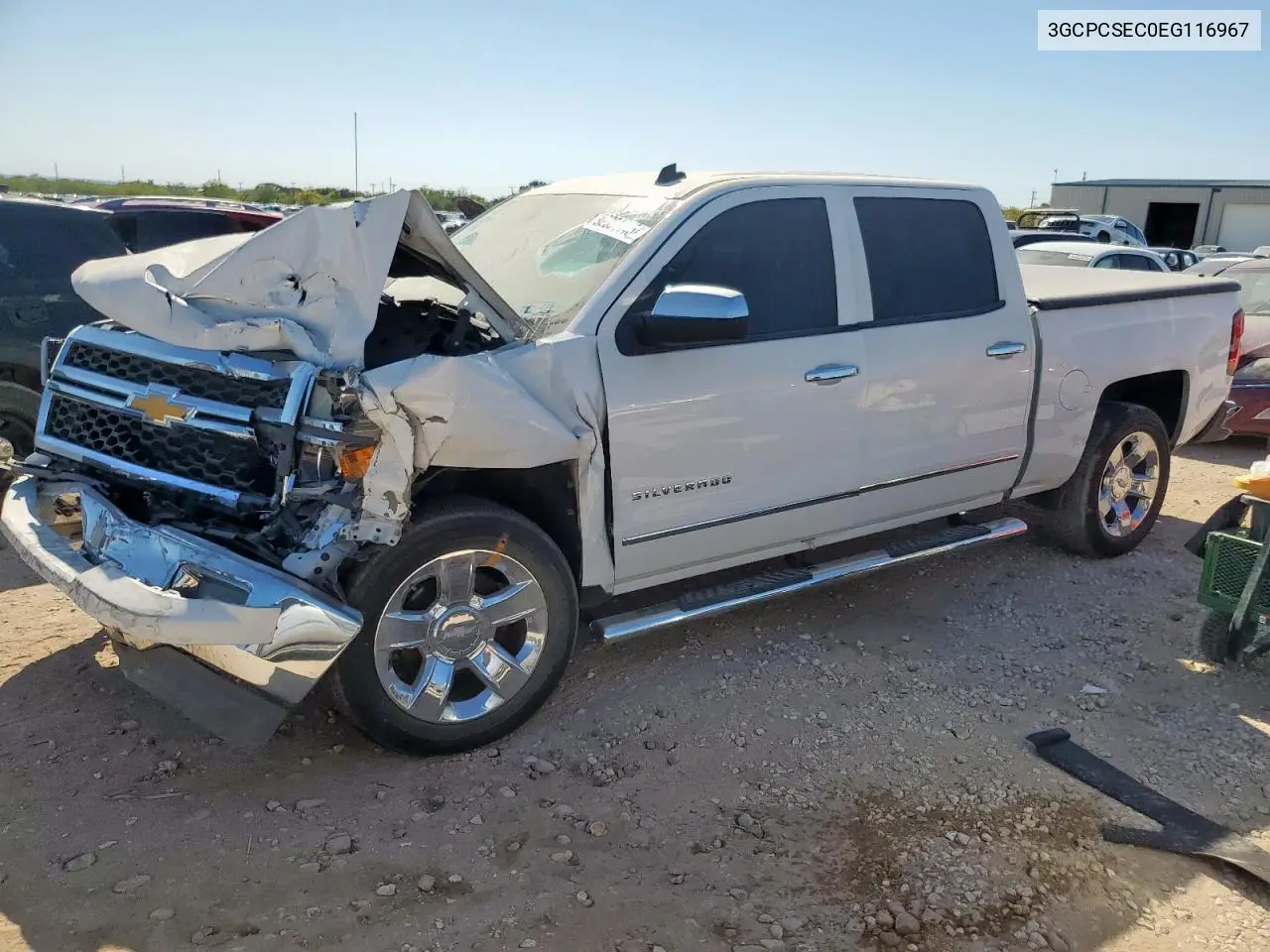 3GCPCSEC0EG116967 2014 Chevrolet Silverado C1500 Ltz