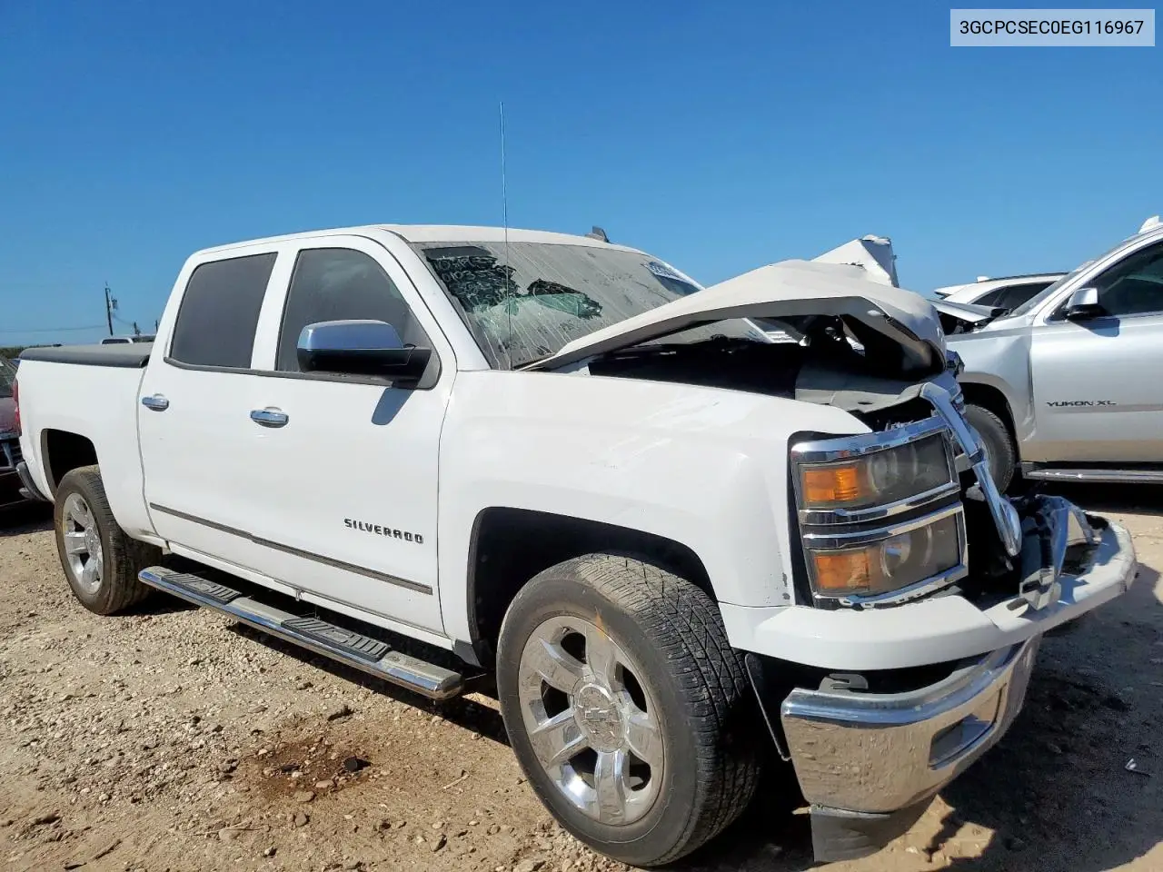 3GCPCSEC0EG116967 2014 Chevrolet Silverado C1500 Ltz