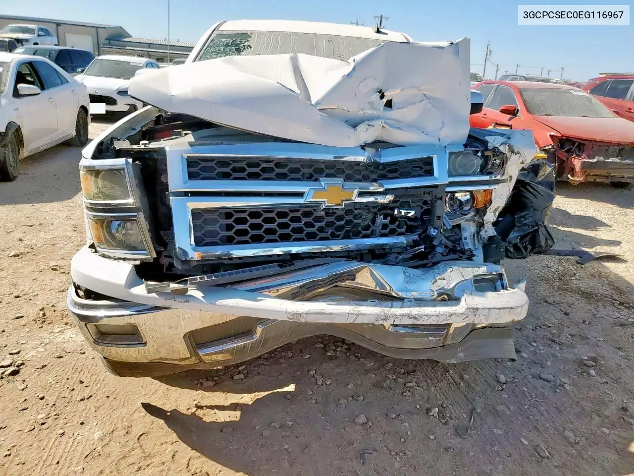3GCPCSEC0EG116967 2014 Chevrolet Silverado C1500 Ltz