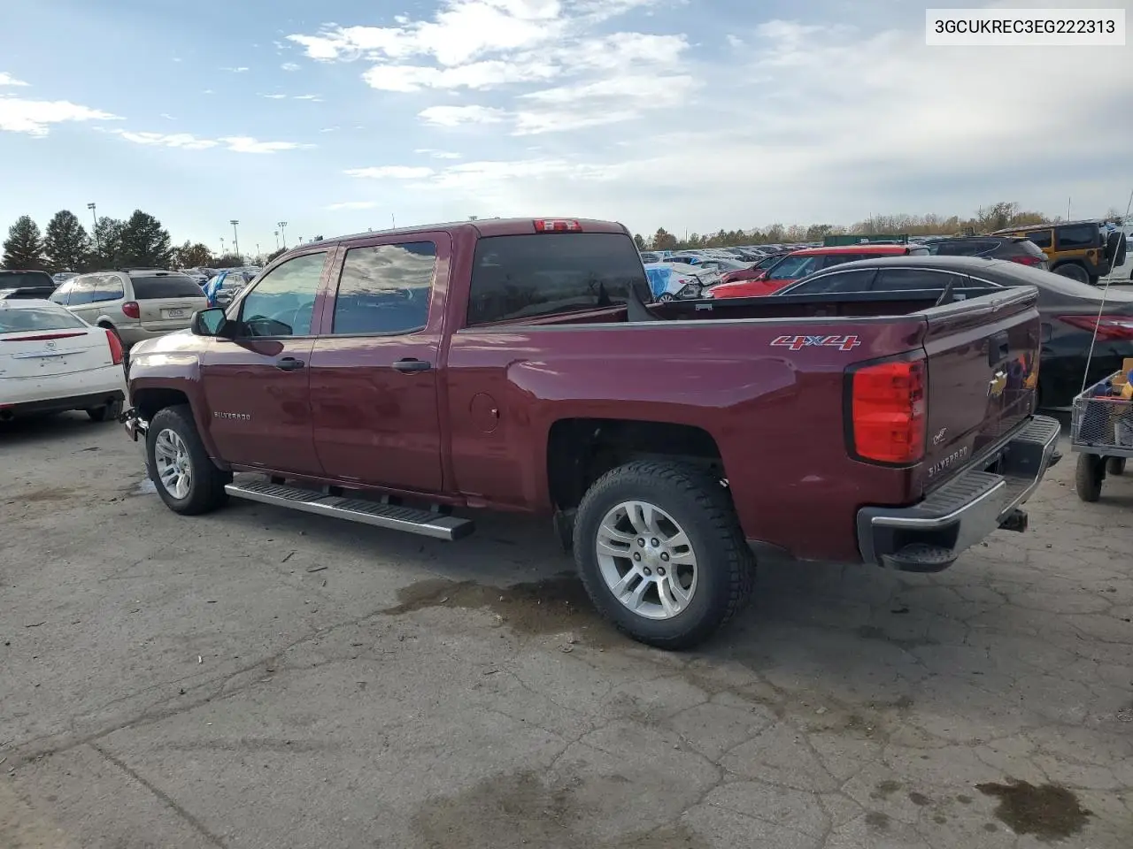 3GCUKREC3EG222313 2014 Chevrolet Silverado K1500 Lt