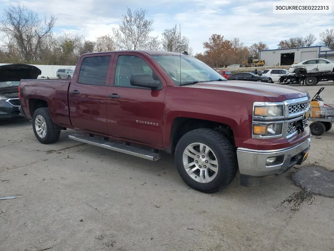 3GCUKREC3EG222313 2014 Chevrolet Silverado K1500 Lt