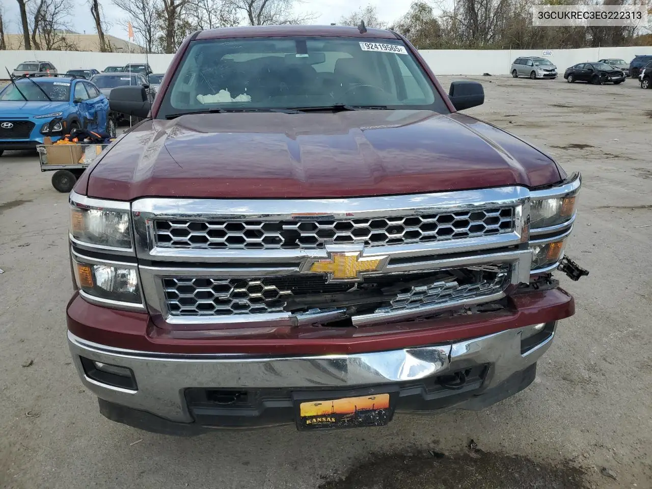 3GCUKREC3EG222313 2014 Chevrolet Silverado K1500 Lt