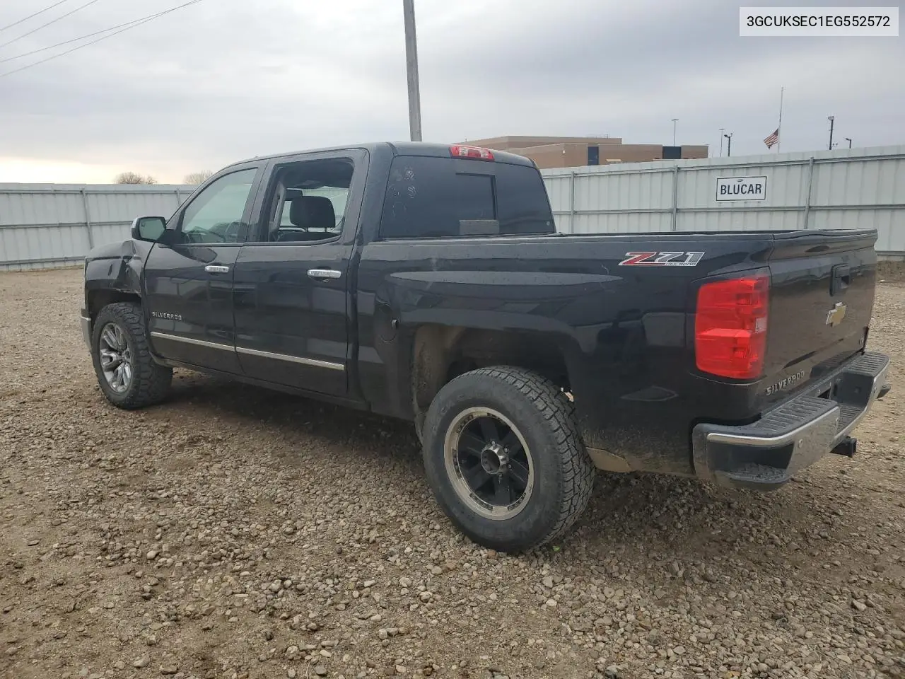 3GCUKSEC1EG552572 2014 Chevrolet Silverado K1500 Ltz