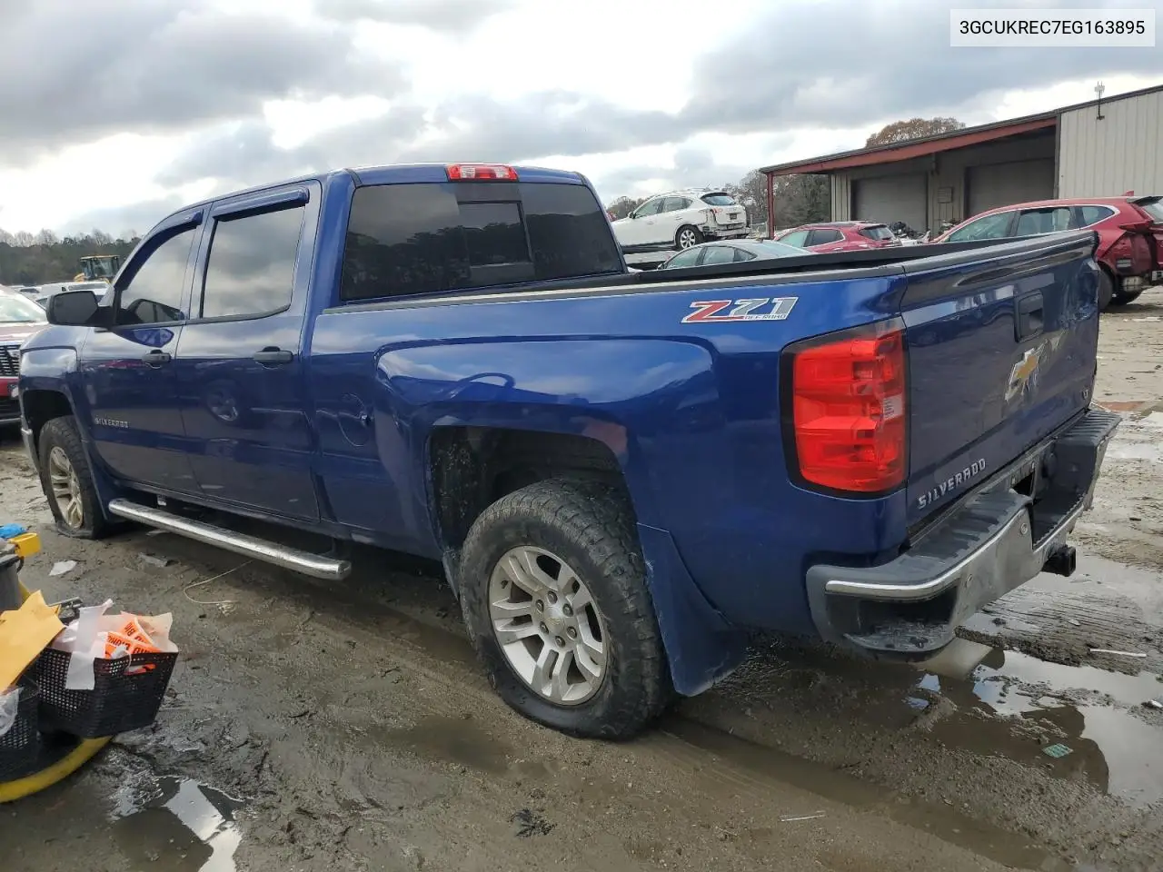 3GCUKREC7EG163895 2014 Chevrolet Silverado K1500 Lt