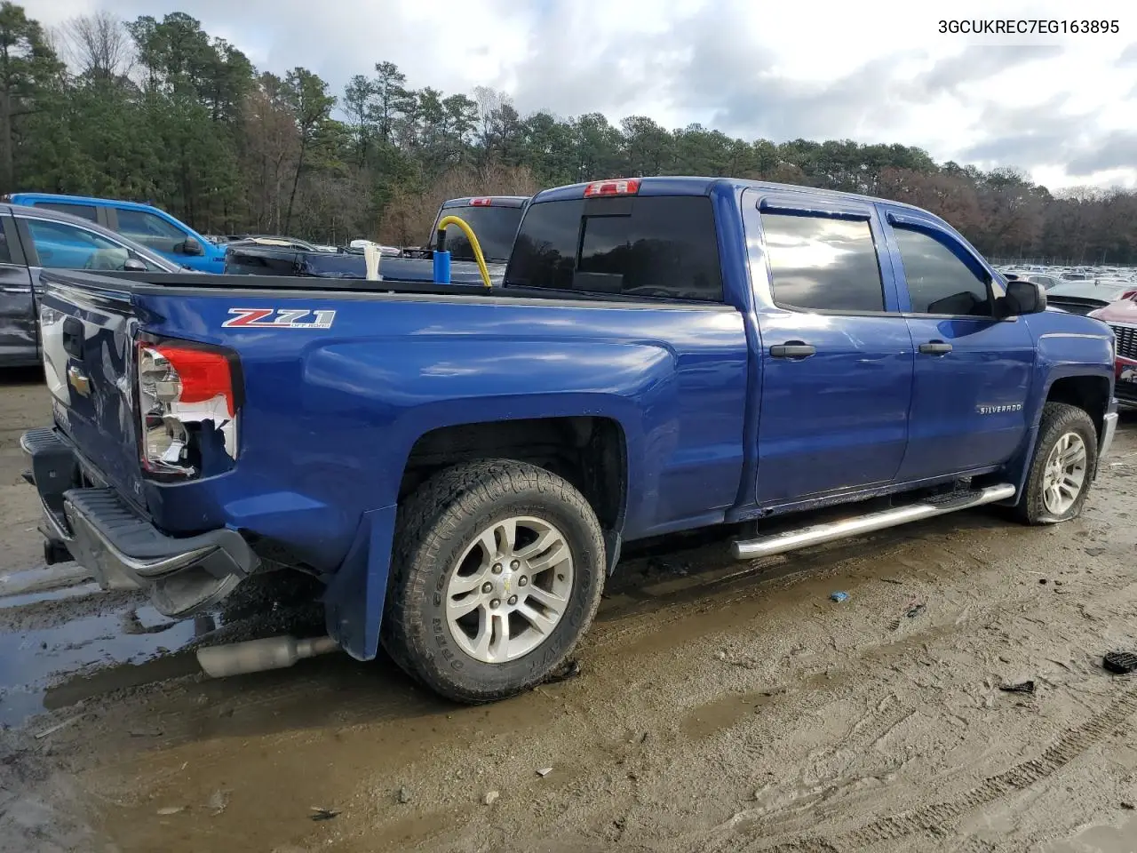 3GCUKREC7EG163895 2014 Chevrolet Silverado K1500 Lt