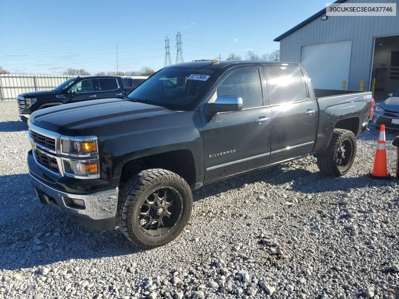 3GCUKSEC3EG437746 2014 Chevrolet Silverado K1500 Ltz