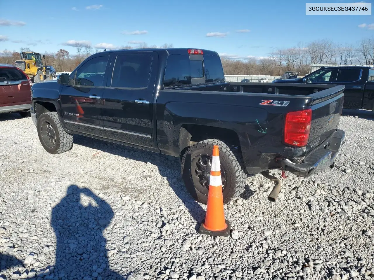 3GCUKSEC3EG437746 2014 Chevrolet Silverado K1500 Ltz