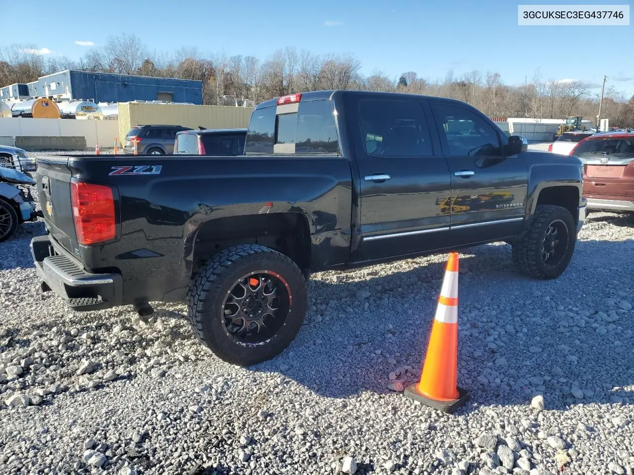 3GCUKSEC3EG437746 2014 Chevrolet Silverado K1500 Ltz