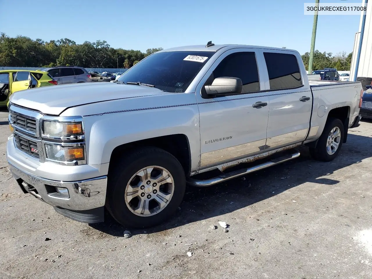 3GCUKRECXEG117008 2014 Chevrolet Silverado K1500 Lt