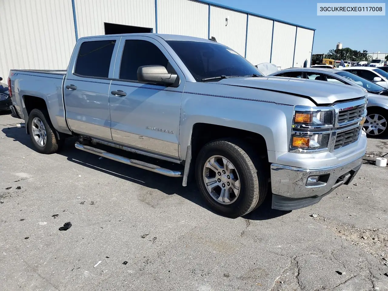 3GCUKRECXEG117008 2014 Chevrolet Silverado K1500 Lt
