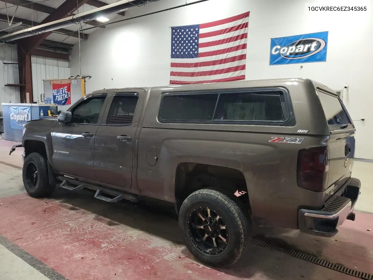 1GCVKREC6EZ345365 2014 Chevrolet Silverado K1500 Lt