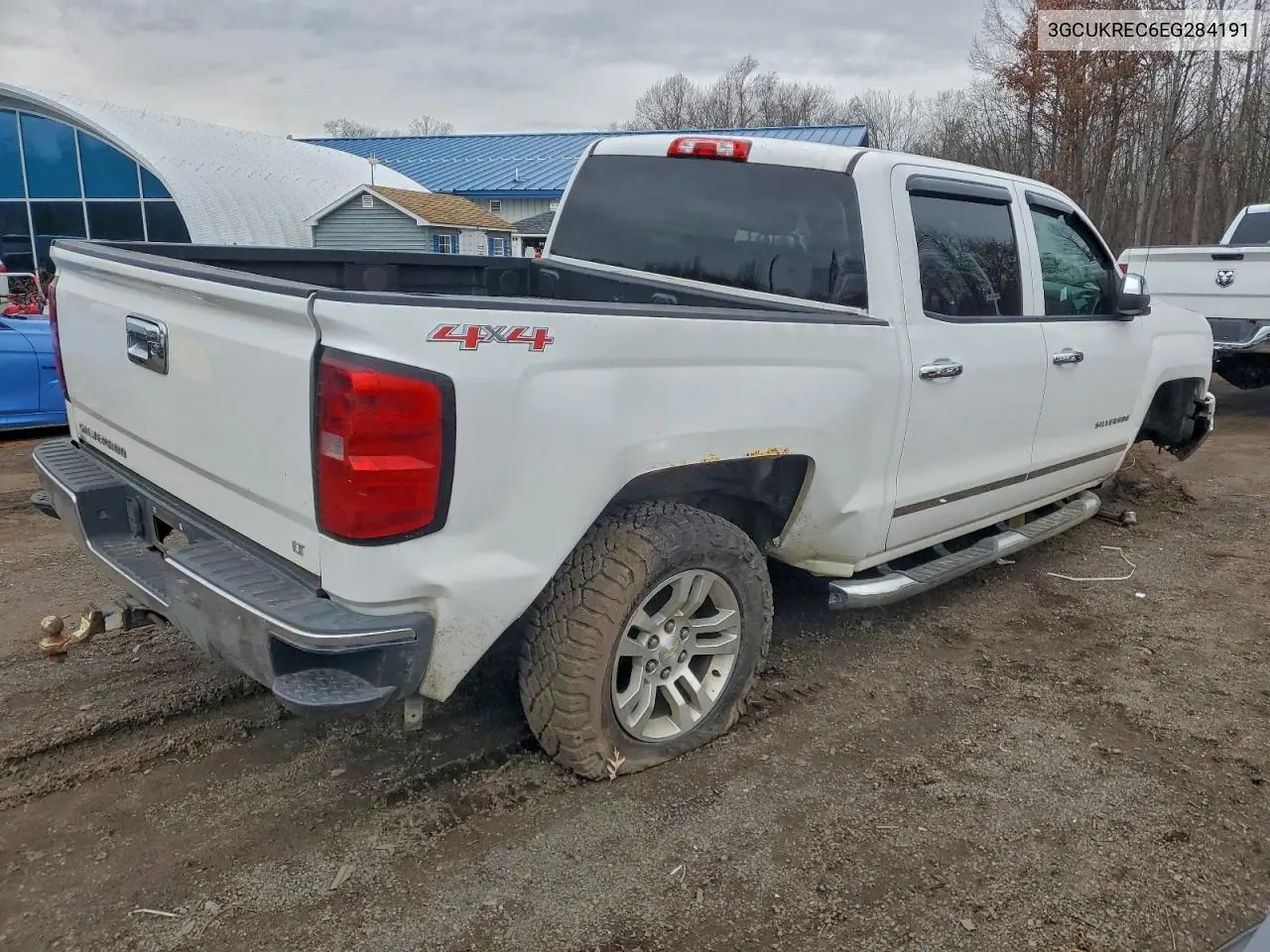 3GCUKREC6EG284191 2014 Chevrolet Silverado K1500 Lt