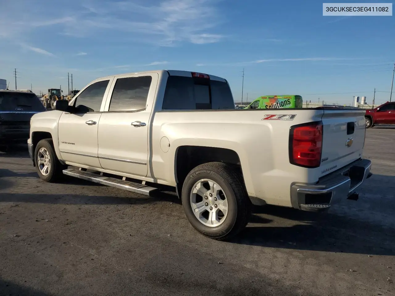 3GCUKSEC3EG411082 2014 Chevrolet Silverado K1500 Ltz