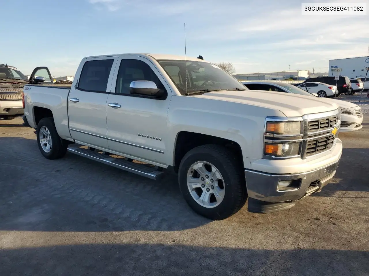3GCUKSEC3EG411082 2014 Chevrolet Silverado K1500 Ltz