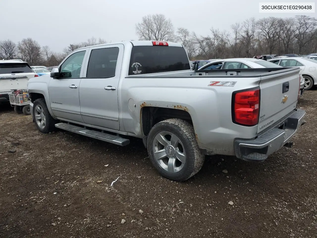 3GCUKSEC1EG290438 2014 Chevrolet Silverado K1500 Ltz