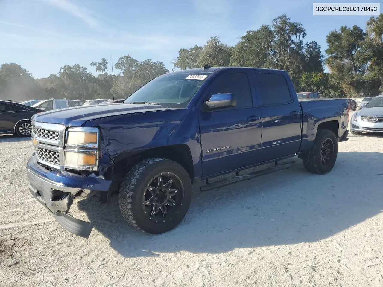 3GCPCREC8EG170493 2014 Chevrolet Silverado C1500 Lt