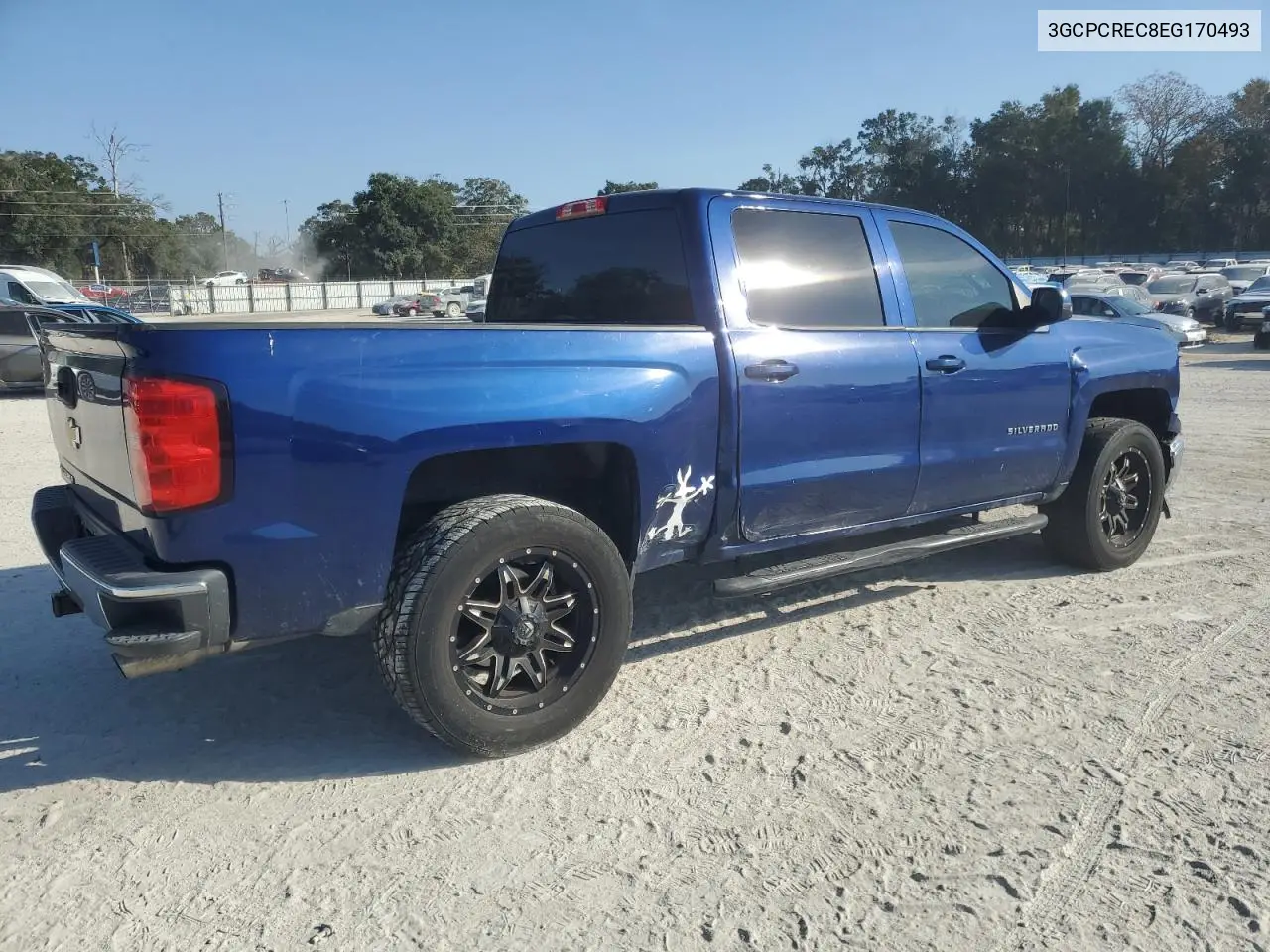 3GCPCREC8EG170493 2014 Chevrolet Silverado C1500 Lt