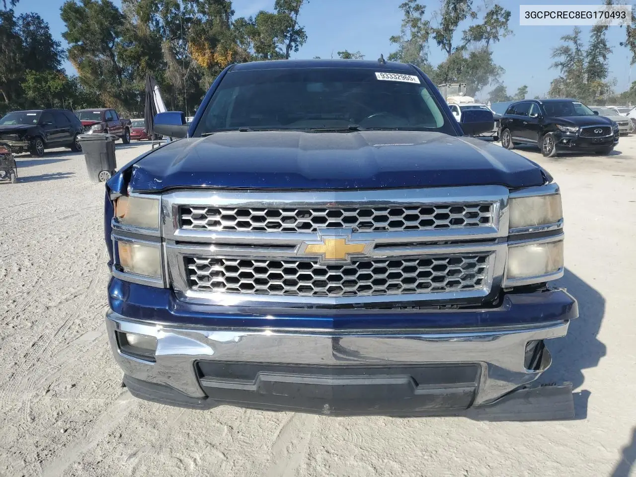 3GCPCREC8EG170493 2014 Chevrolet Silverado C1500 Lt