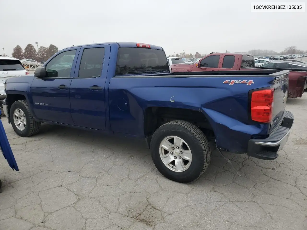 1GCVKREH8EZ105035 2014 Chevrolet Silverado K1500 Lt