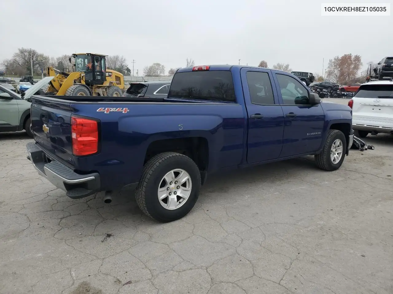 1GCVKREH8EZ105035 2014 Chevrolet Silverado K1500 Lt