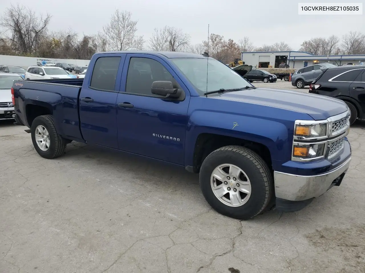 1GCVKREH8EZ105035 2014 Chevrolet Silverado K1500 Lt