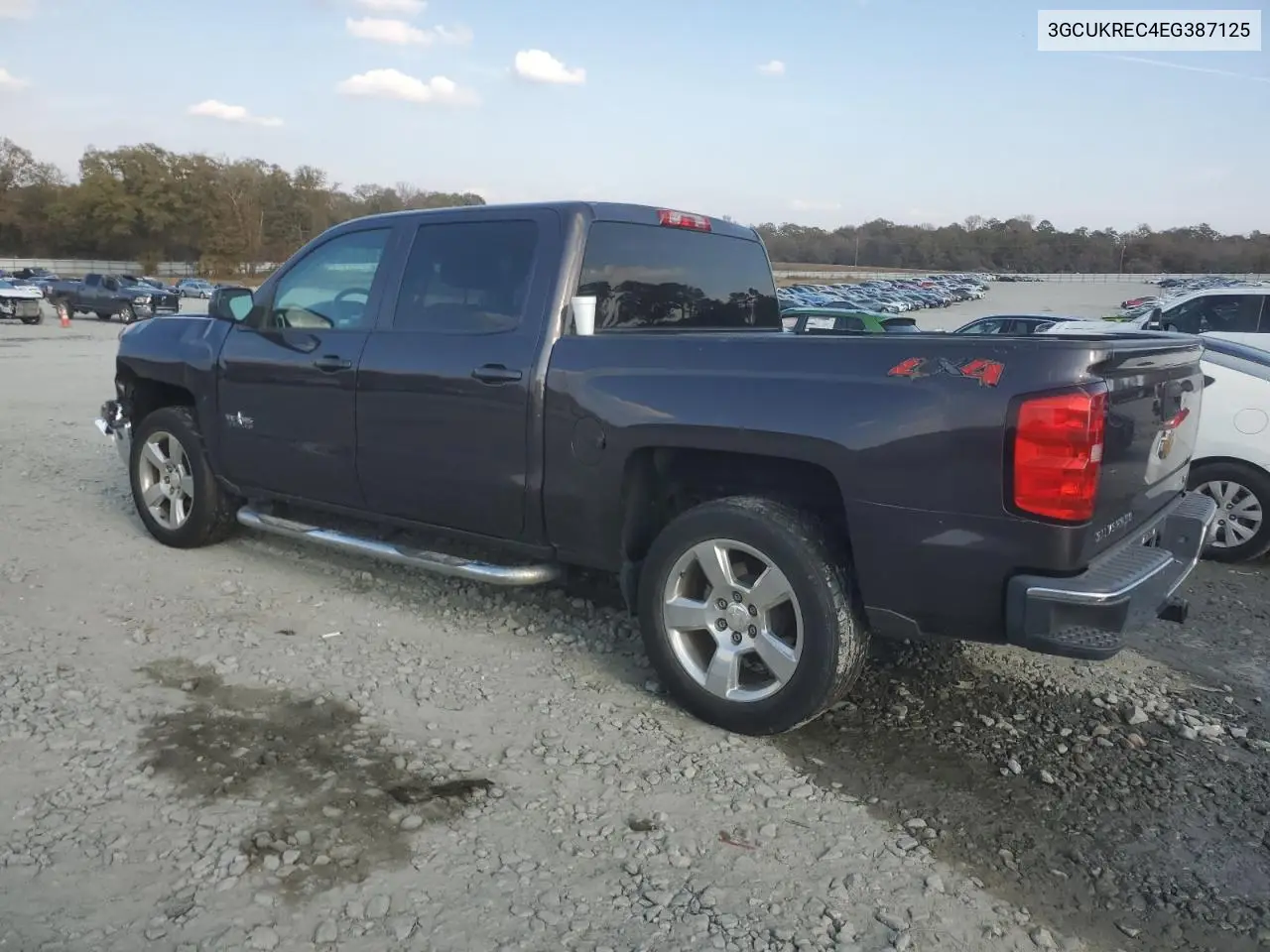 3GCUKREC4EG387125 2014 Chevrolet Silverado K1500 Lt