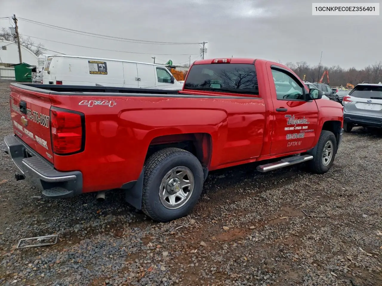 1GCNKPEC0EZ356401 2014 Chevrolet Silverado K1500
