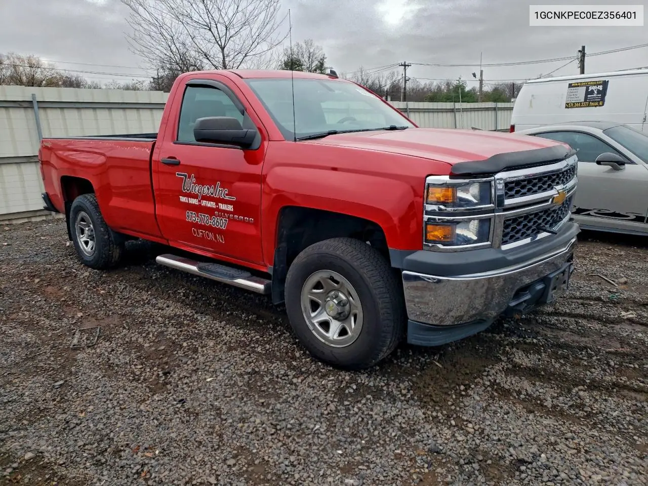 1GCNKPEC0EZ356401 2014 Chevrolet Silverado K1500