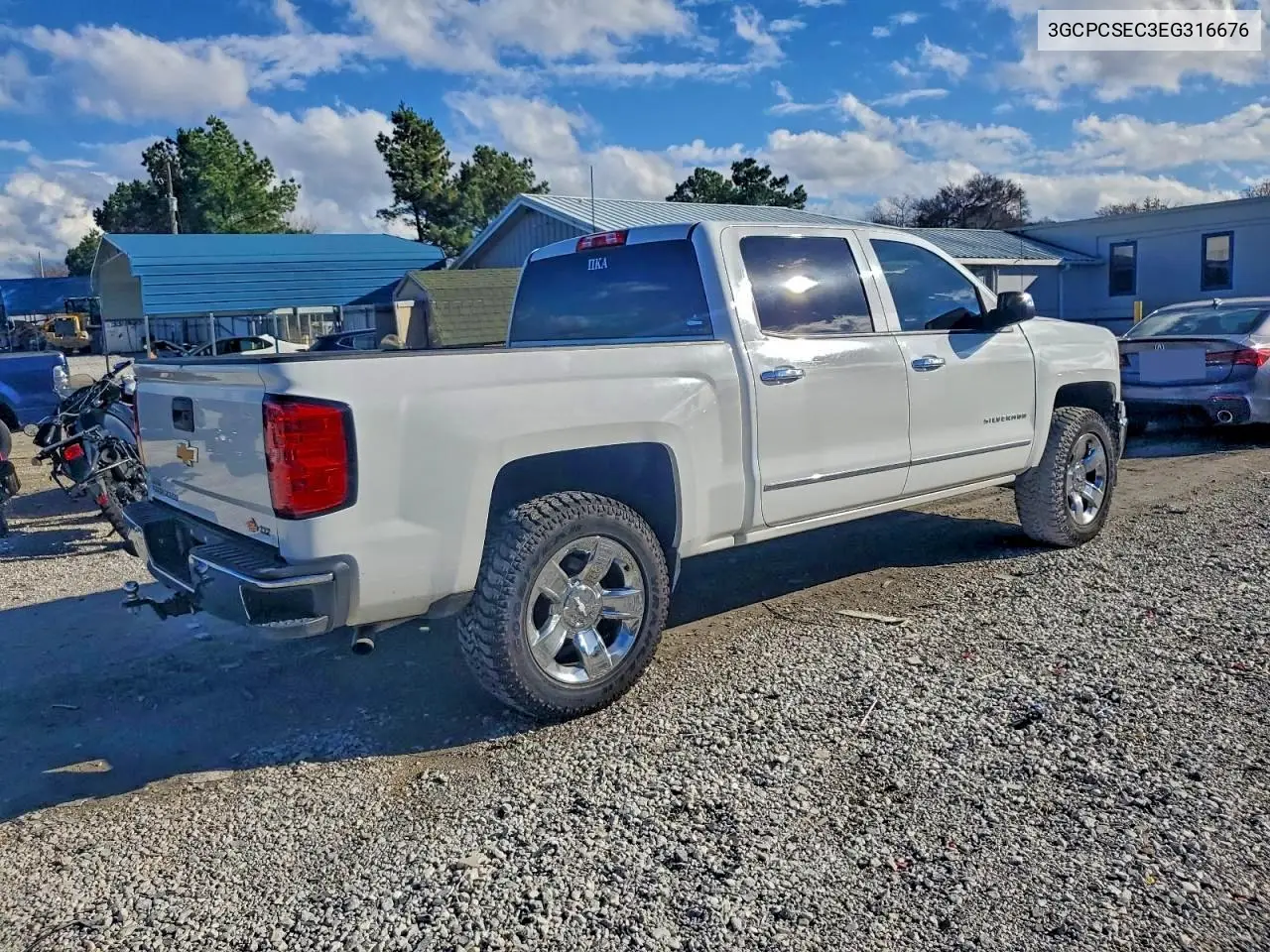 3GCPCSEC3EG316676 2014 Chevrolet Silverado C1500 Ltz