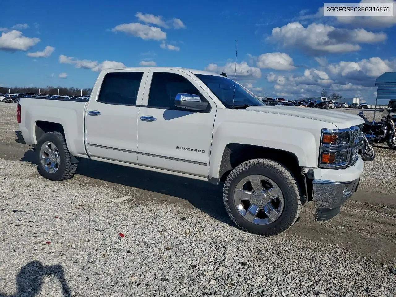 3GCPCSEC3EG316676 2014 Chevrolet Silverado C1500 Ltz