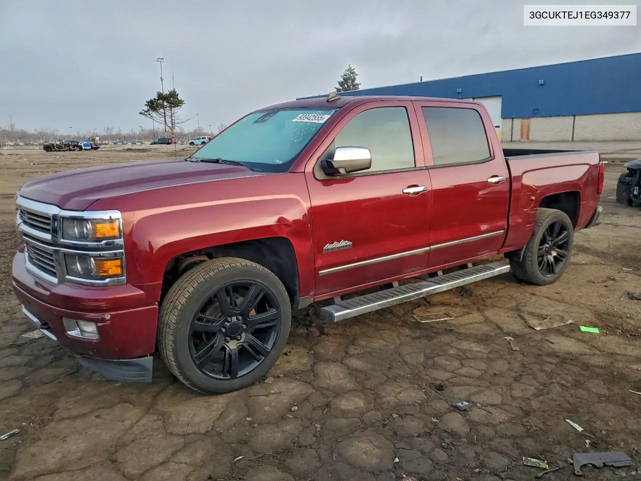 3GCUKTEJ1EG349377 2014 Chevrolet Silverado K1500 High Country