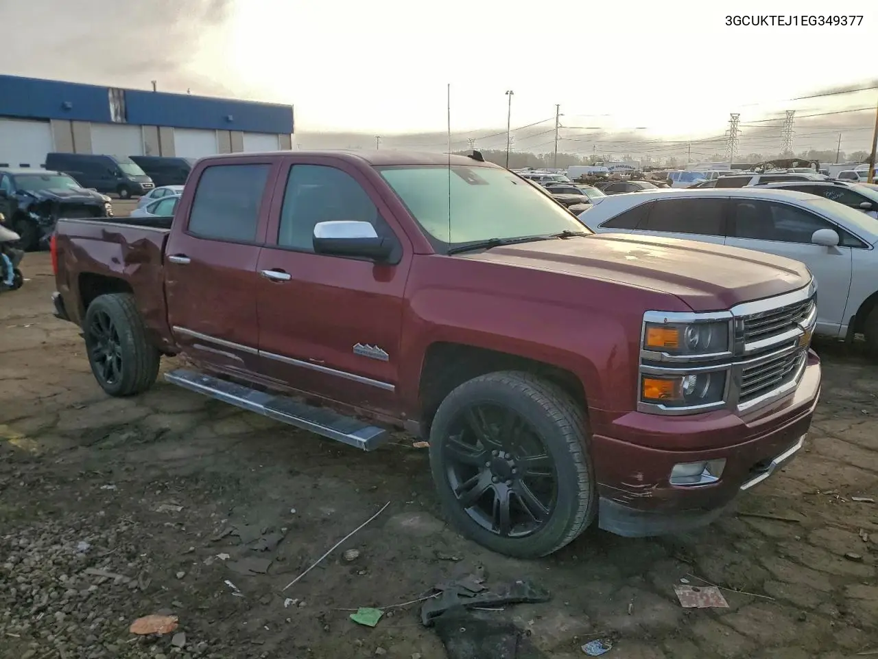 3GCUKTEJ1EG349377 2014 Chevrolet Silverado K1500 High Country