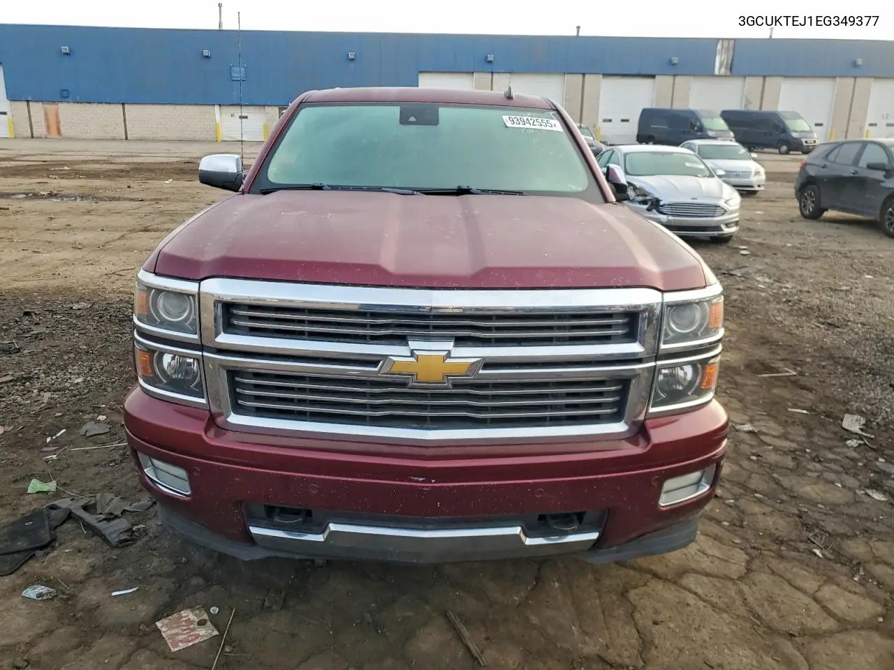 3GCUKTEJ1EG349377 2014 Chevrolet Silverado K1500 High Country