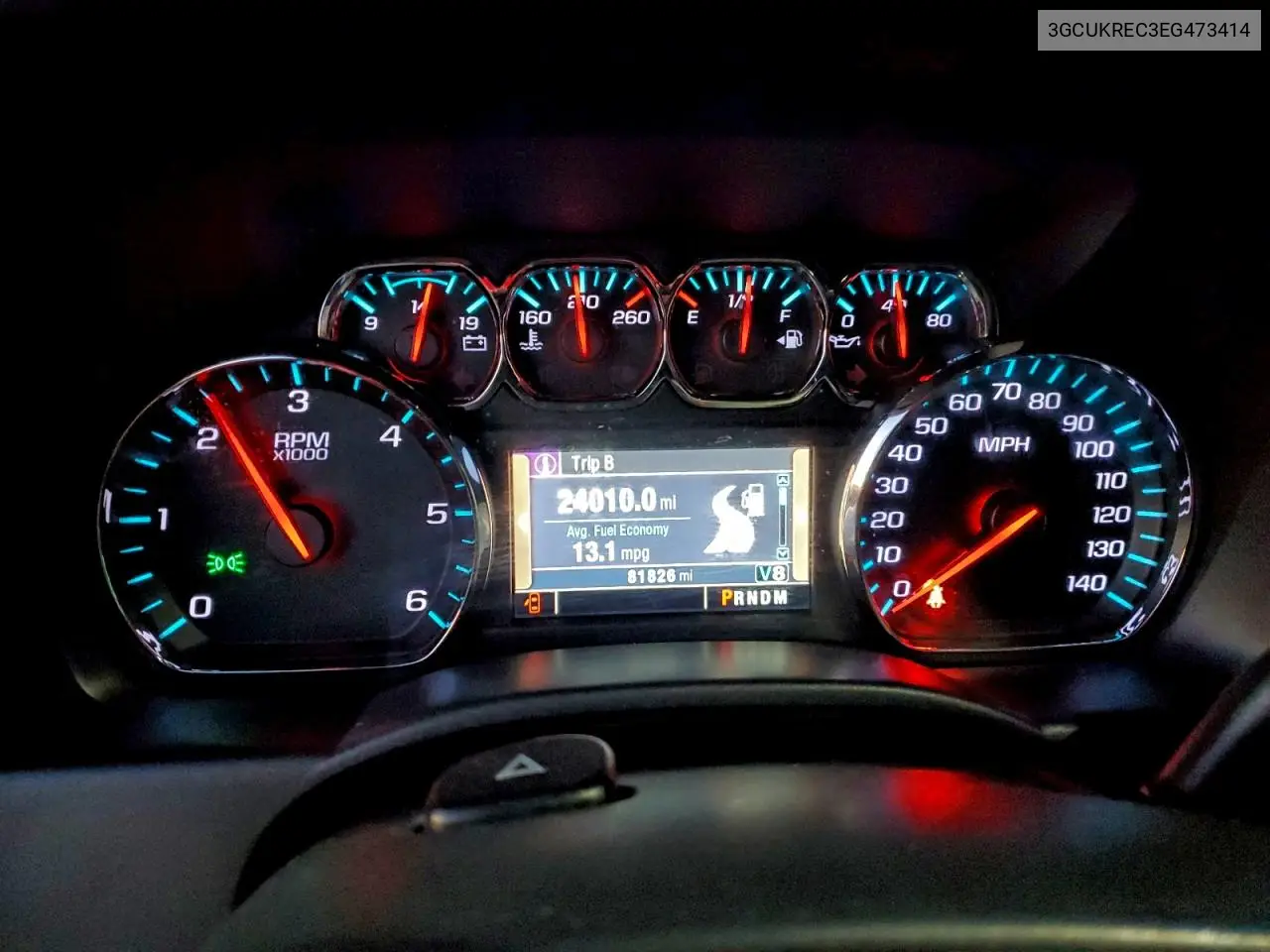 3GCUKREC3EG473414 2014 Chevrolet Silverado K1500 Lt