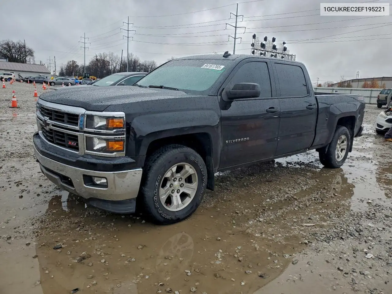 1GCUKREC2EF195221 2014 Chevrolet Silverado K1500 Lt